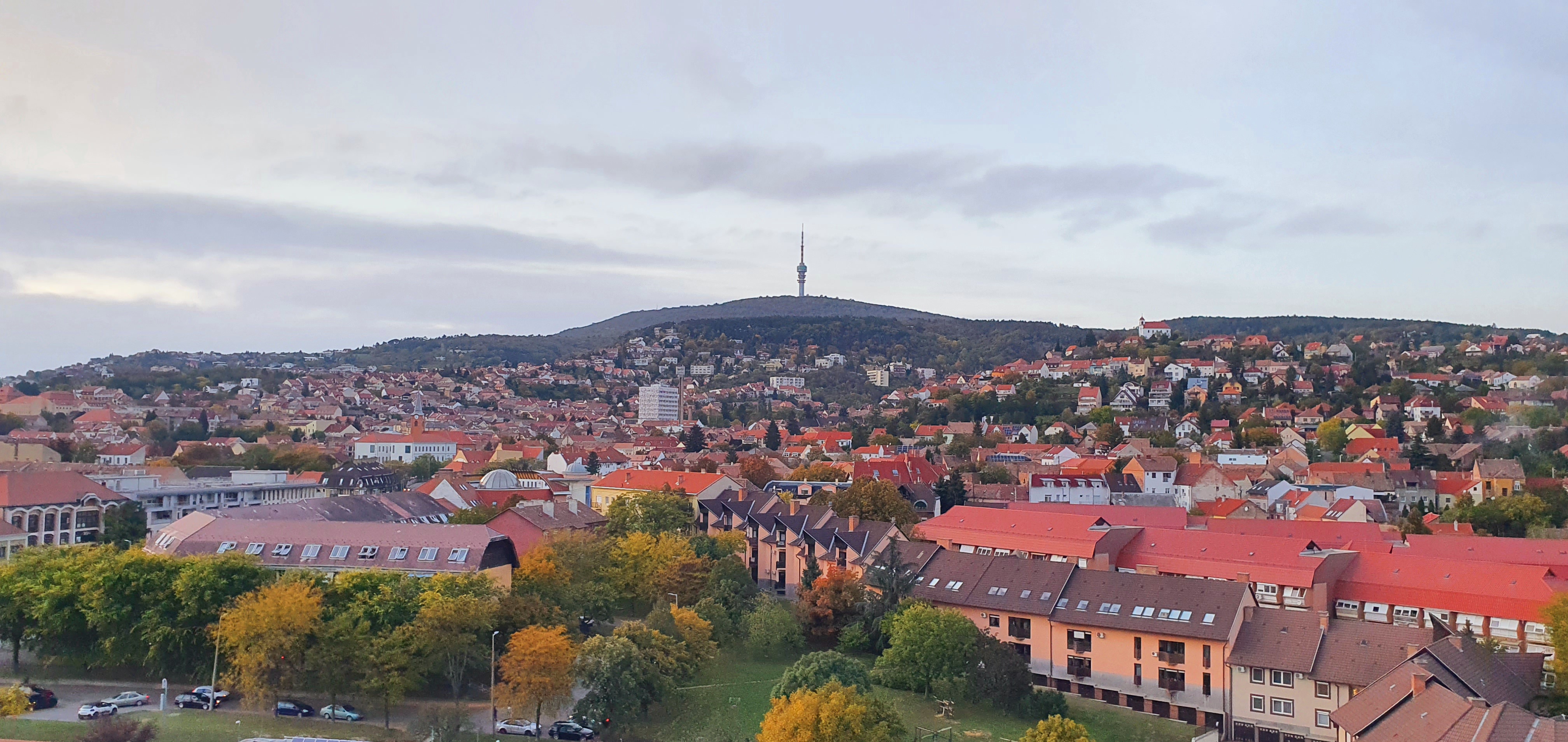 Pécs Belváros Király utca és sétálóutca